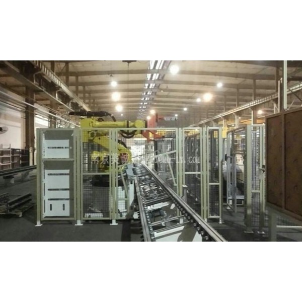 南京美誠鋁業(yè)可訂制機(jī)器人安全圍欄、工業(yè)自動(dòng)化設(shè)備安全防護(hù)欄